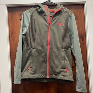 North face full zip sweatshirt